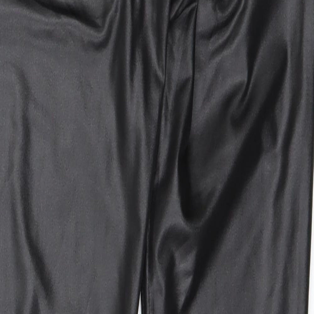 Preworn Womens Black Trousers Size S L26 in