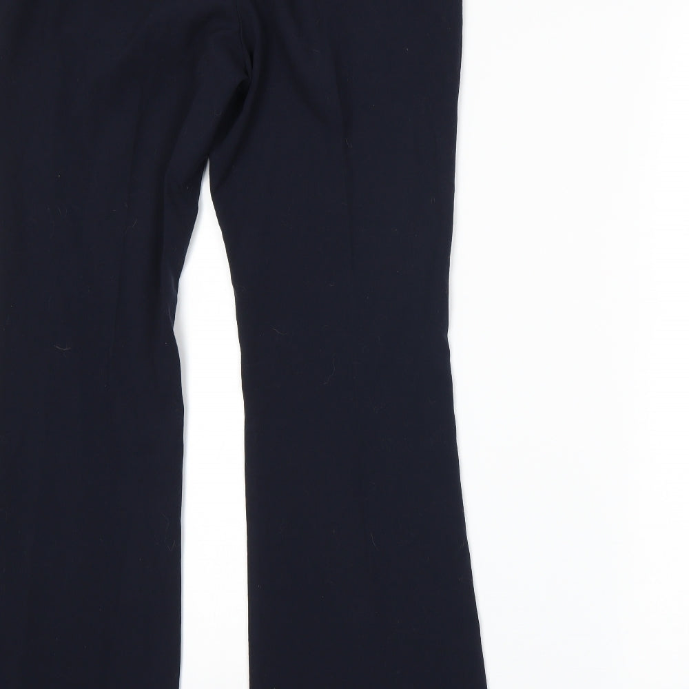 Marks and Spencer Womens Blue Trousers Size 12 L30 in