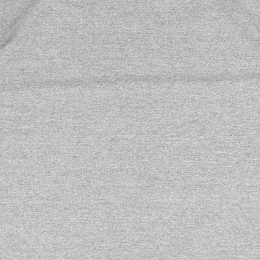 Topshop Womens Grey Basic T-Shirt Size 8