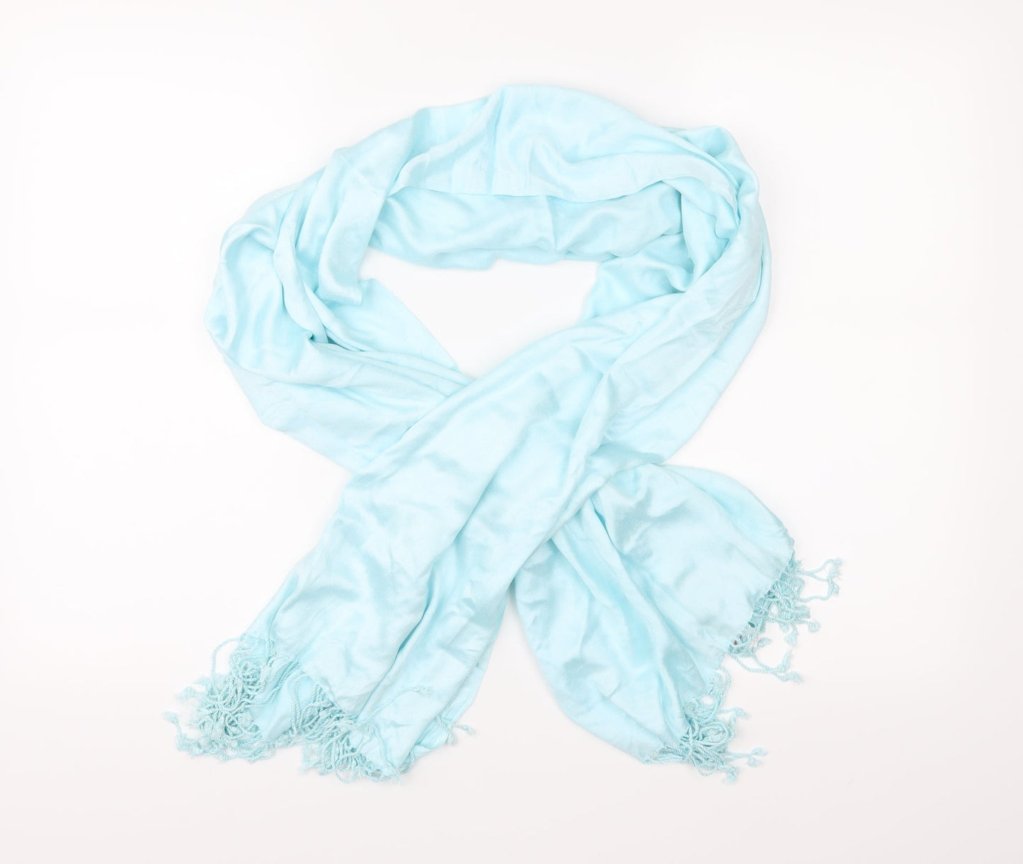 Preworn Womens Blue Shawl/Wrap