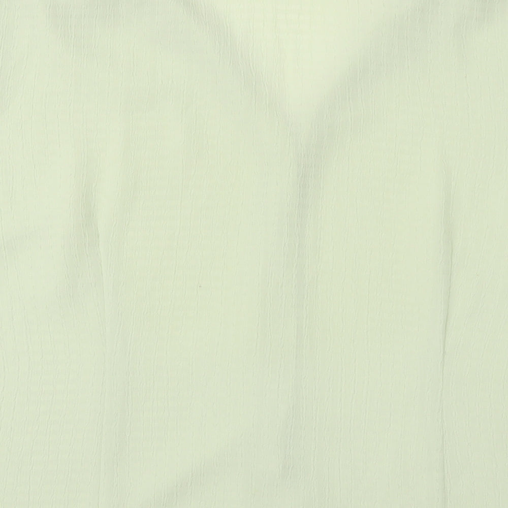 Marks and Spencer Womens Green Basic Button-Up Size 20