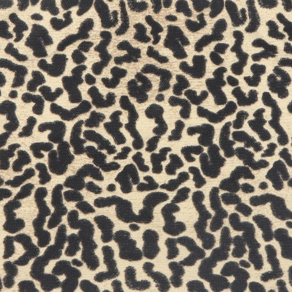 Zara Womens Black Animal Print Straight & Pencil Skirt Size 27 in - Leopard Print