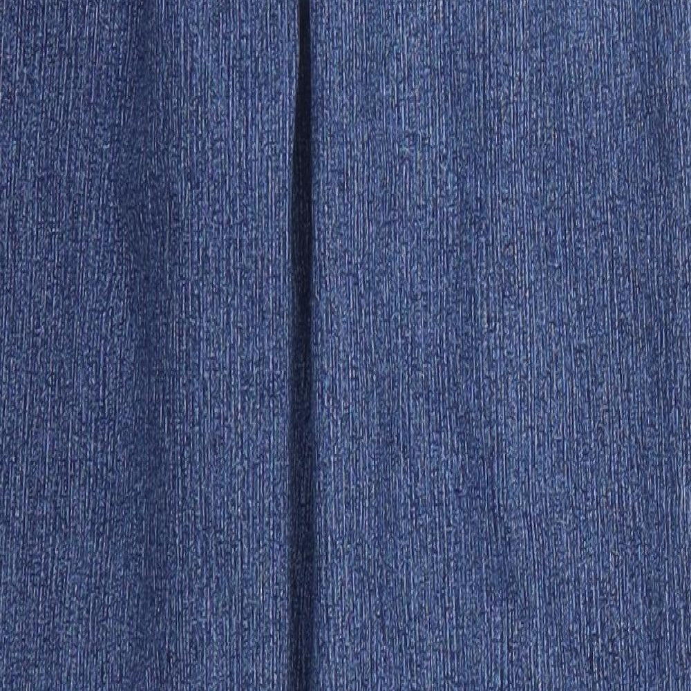 Preworn Womens Blue Denim Cropped Jeans Size 27 L26 in