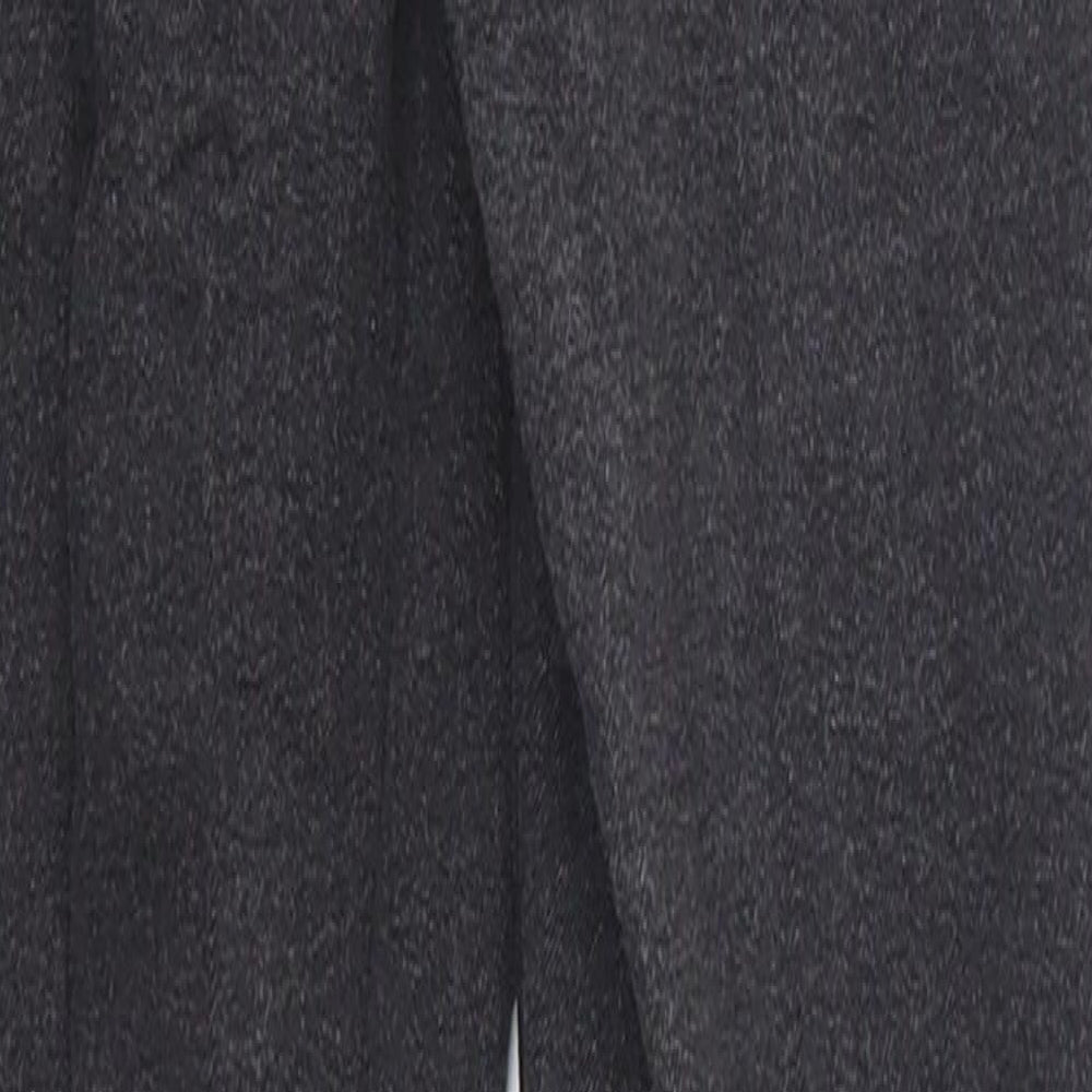 PRETTYLITTLETHING Womens Grey Denim Straight Jeans Size 6 L26.5 in