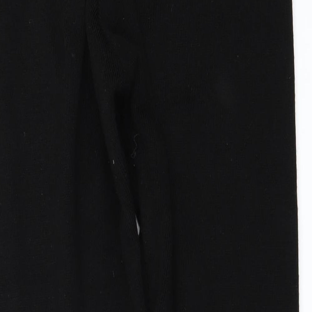 Missguided Womens Black Trousers Size M L30 in