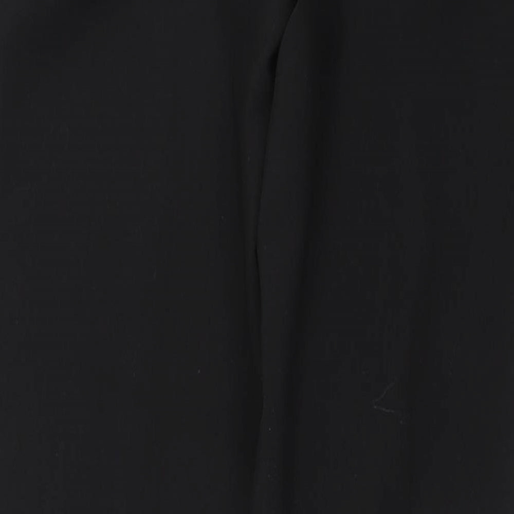 Red Herring Womens Black Trousers Size 8 L28 in