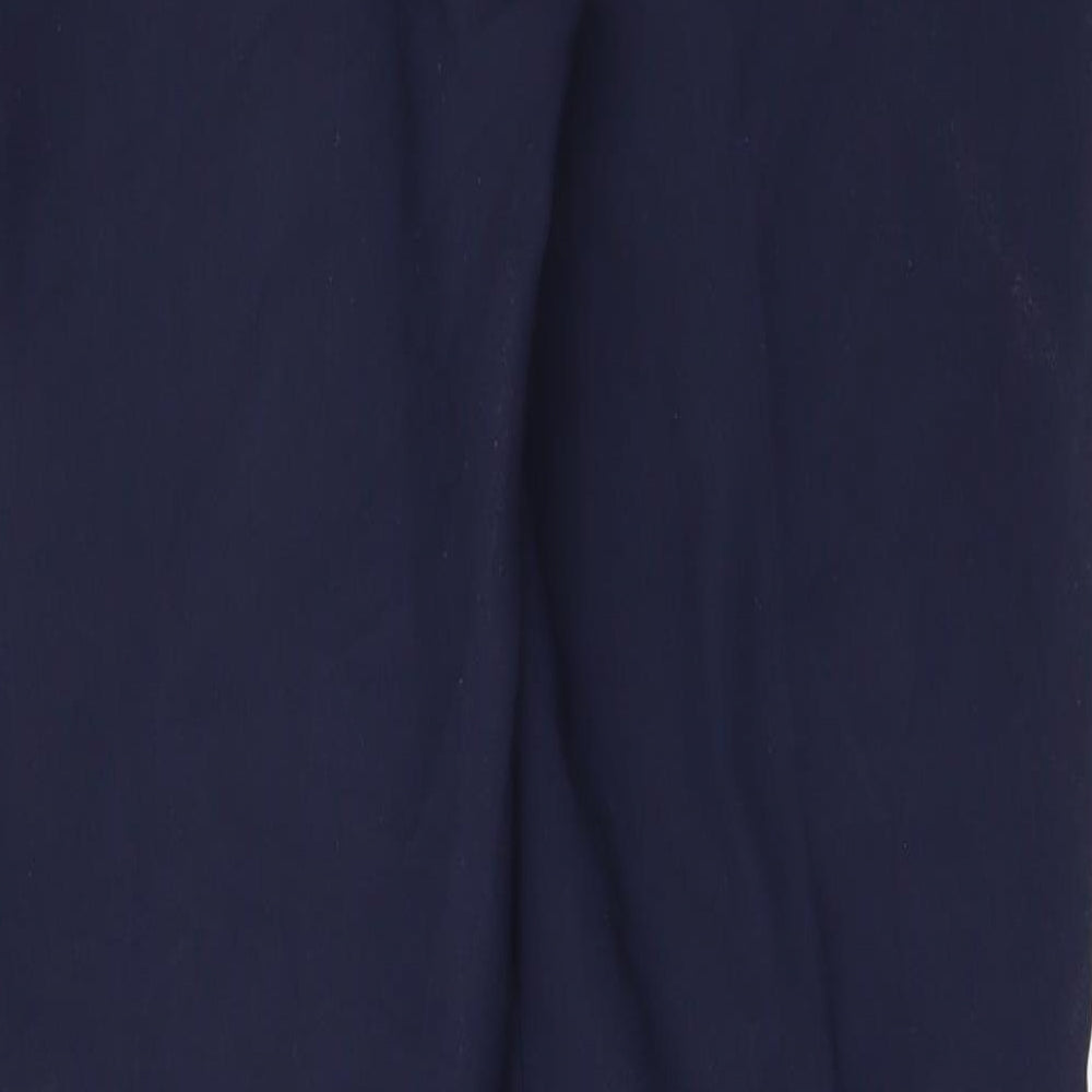 Gallery Womens Blue Trousers Size 8 L29 in