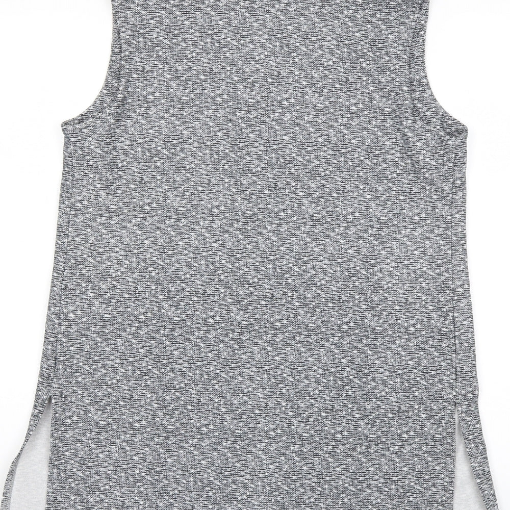 New Look Womens Grey Jacket Waistcoat Size 10