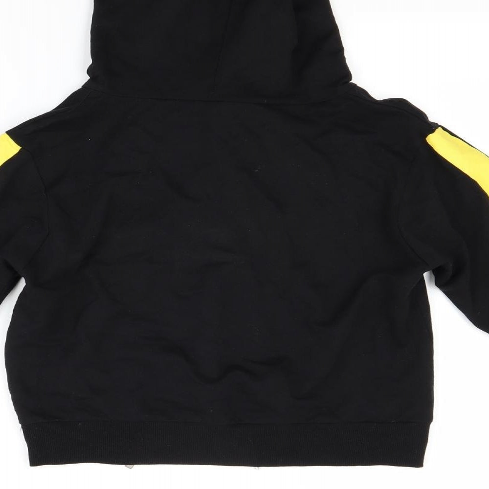 sellect Womens Black Pullover Hoodie Size 10