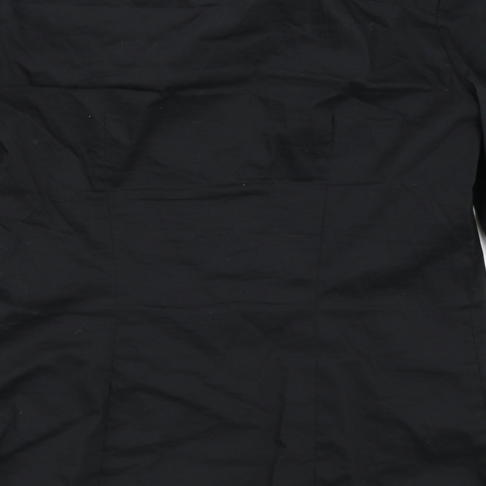H&M Womens Black Basic Button-Up Size 32