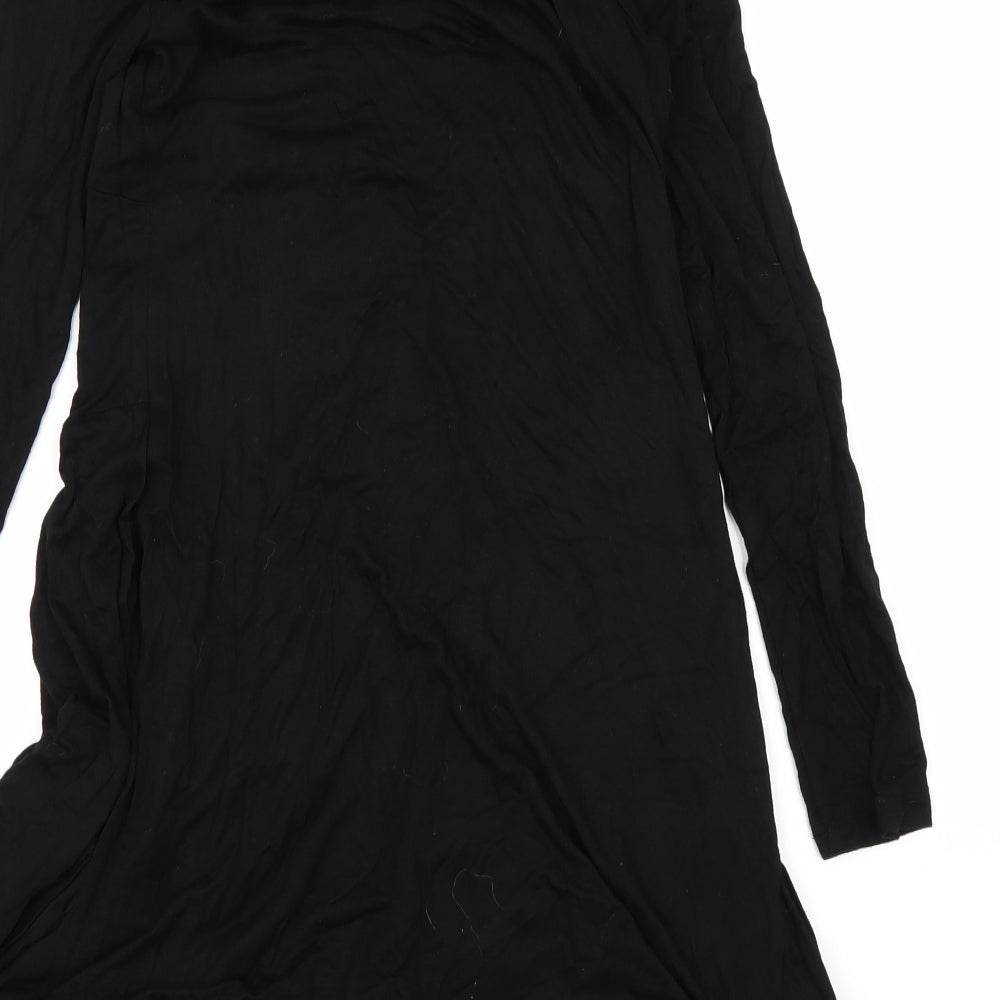 Myself Womens Black A-Line Size M