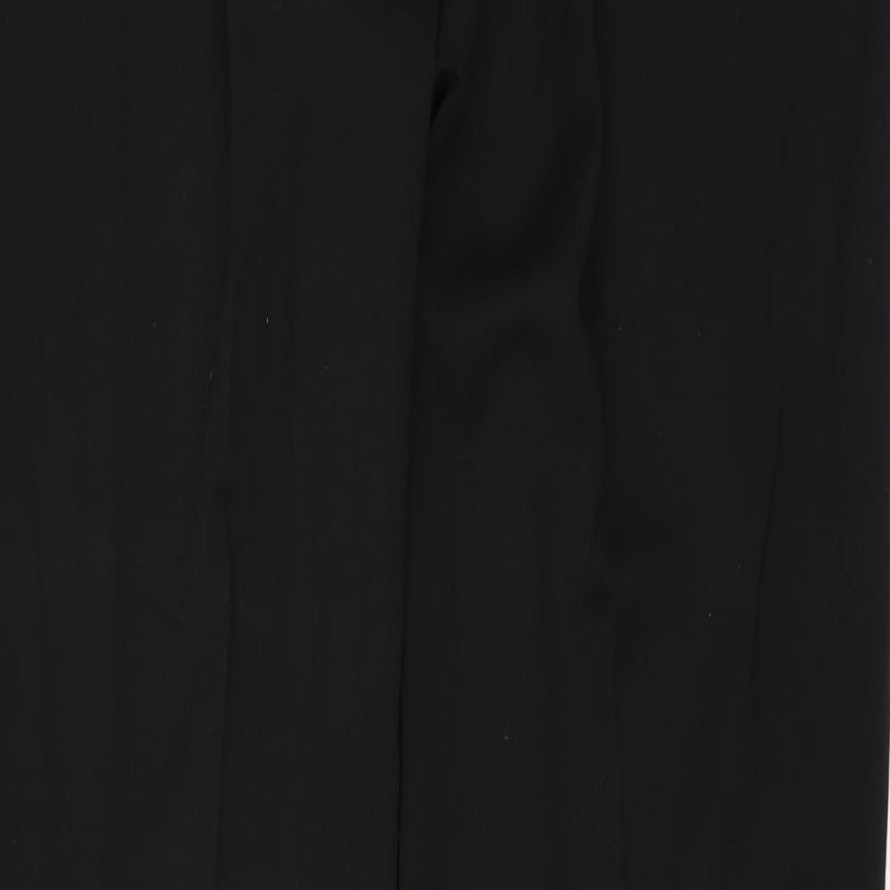 Marks and Spencer Womens Black Trousers Size 14 L30 in