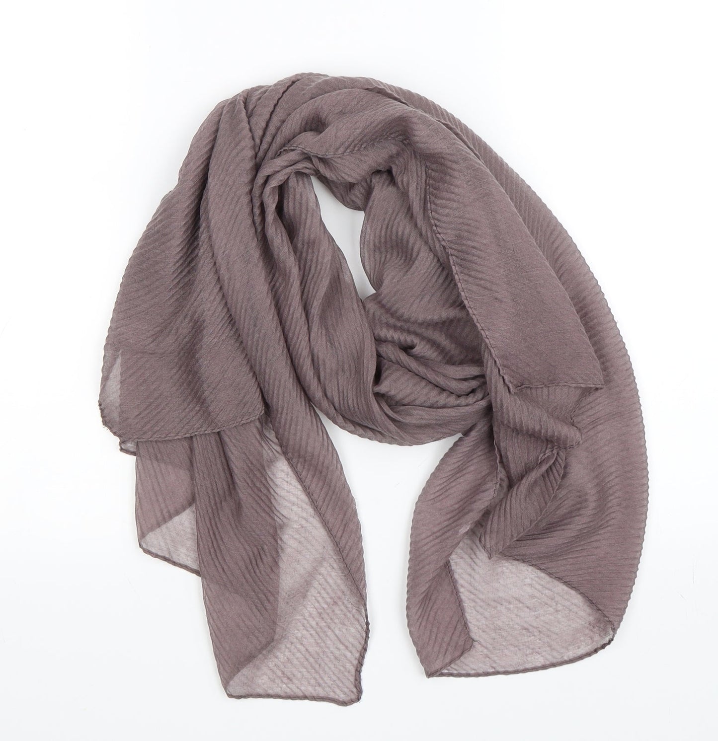 Preworn Womens Purple Scarf