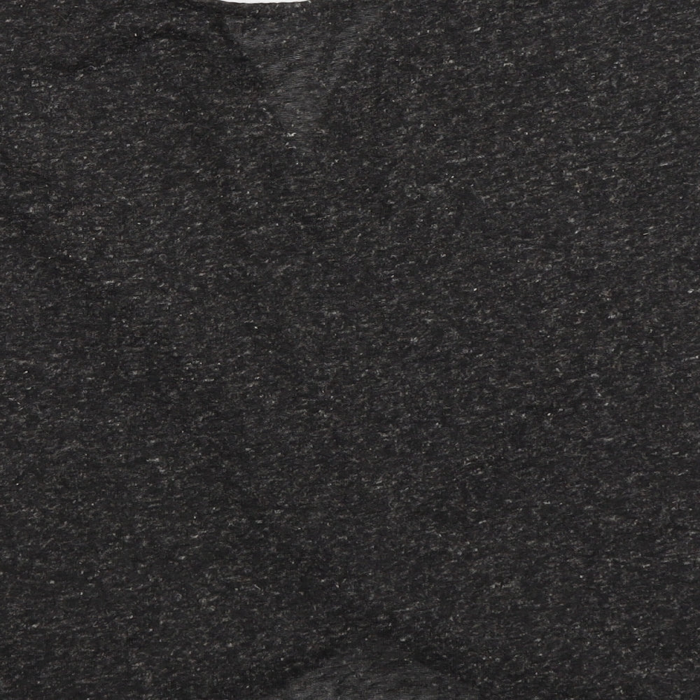RESERVED Womens Grey Basic T-Shirt Size S