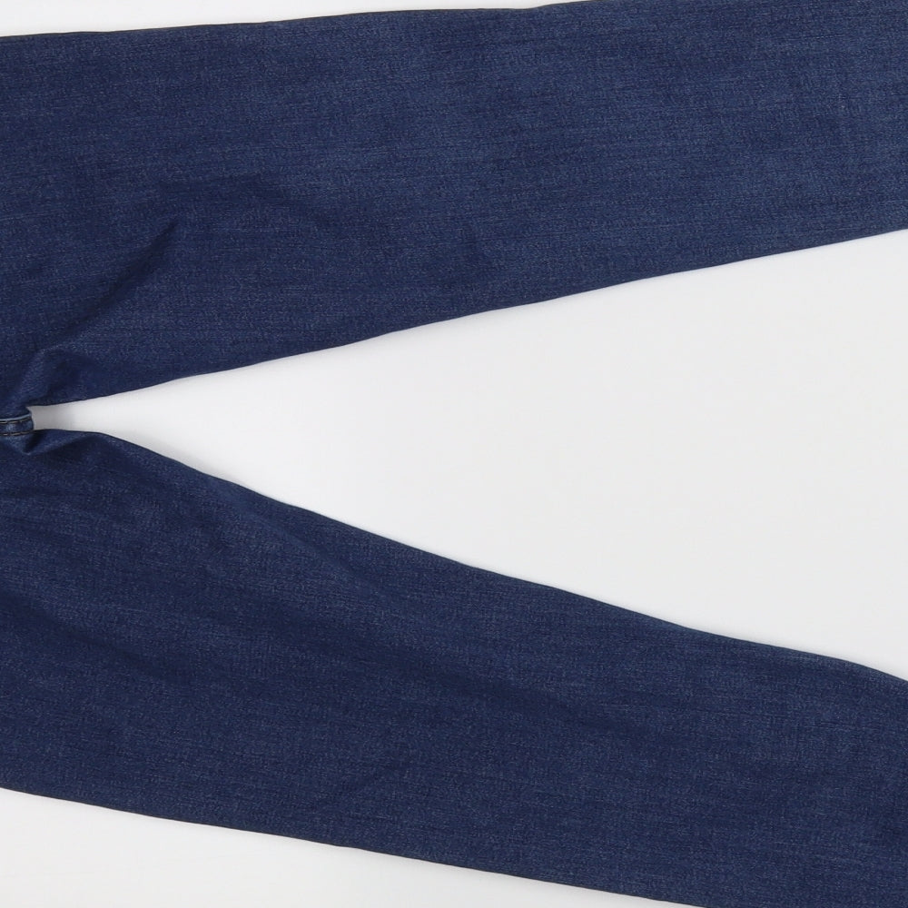 ambar Womens Blue Skinny Jeans Size 26 L25 in