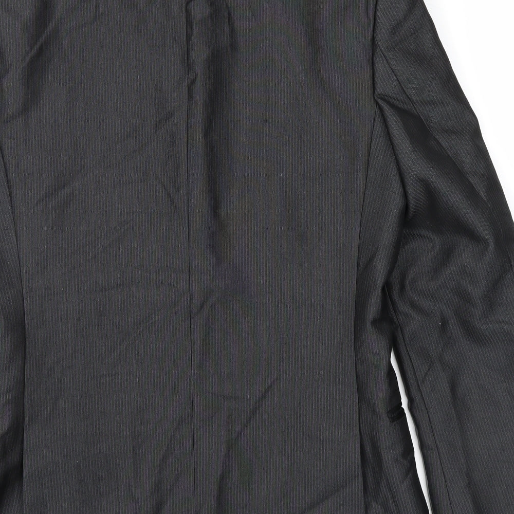 Red Herring Mens Grey Jacket Suit Jacket Size S