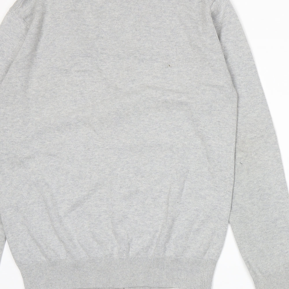 Cedar Wood State Womens Grey Knit Cardigan Jumper Size M