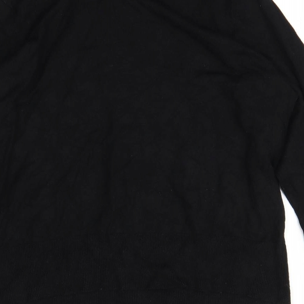F&F Womens Black Pullover Sweatshirt Size 18