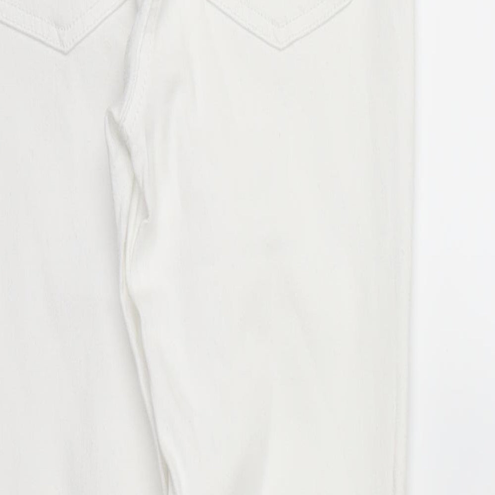 legging Womens White Mom Jeans Size 8 L25 in