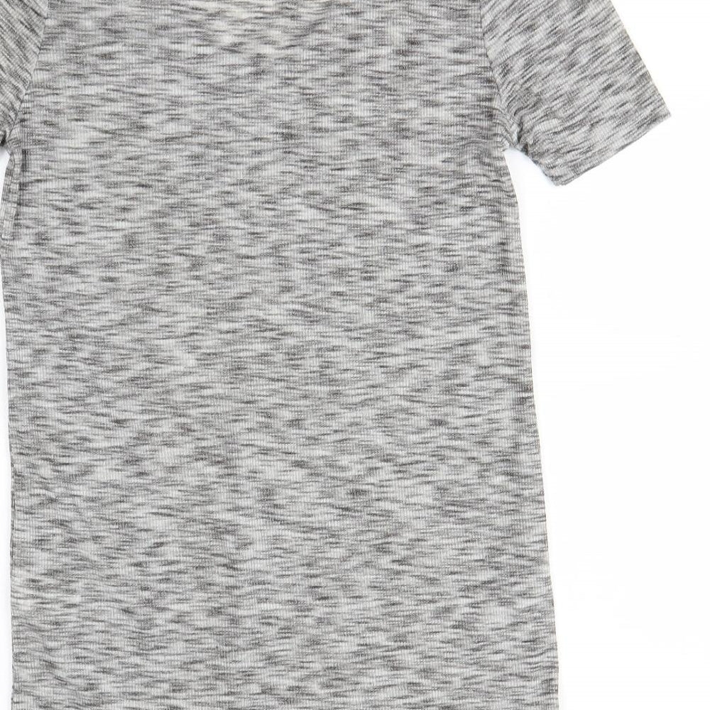 Papaya Womens Grey Basic Polo Size 10