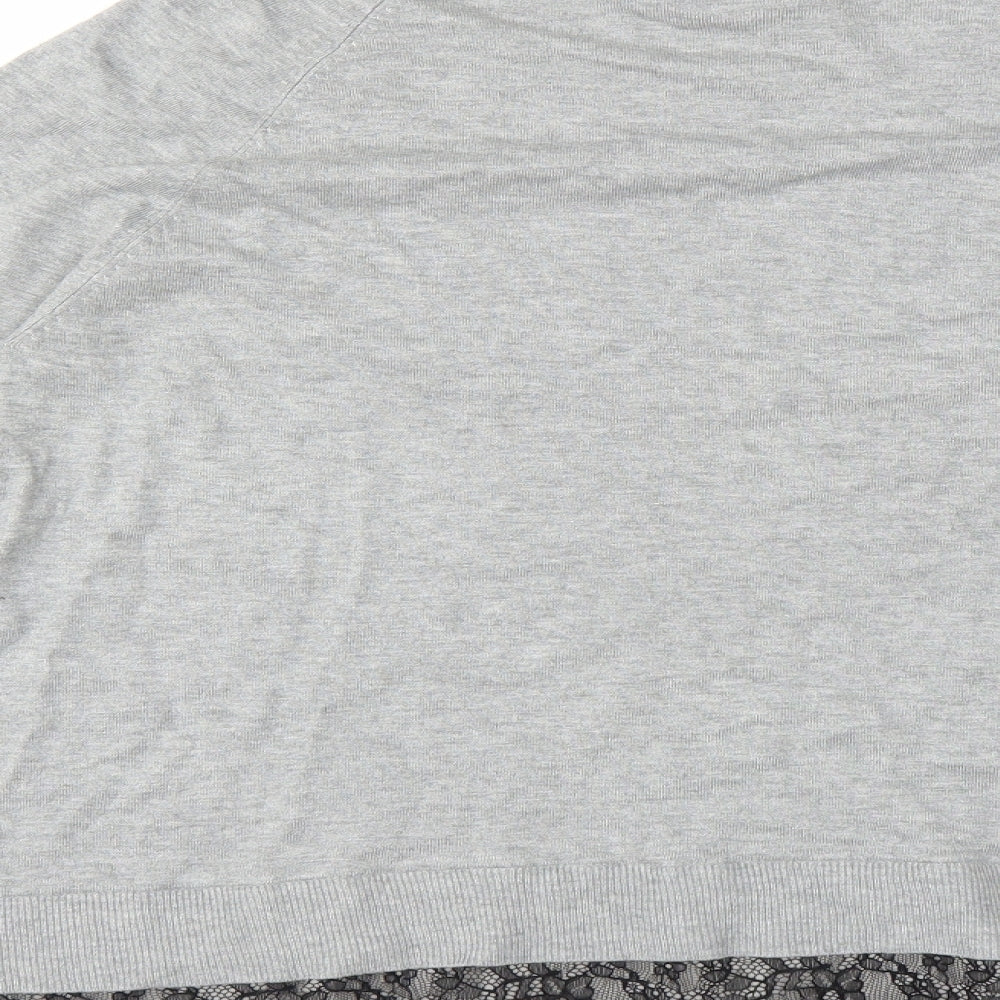 Matalan Womens Grey Pullover Jumper Size 18