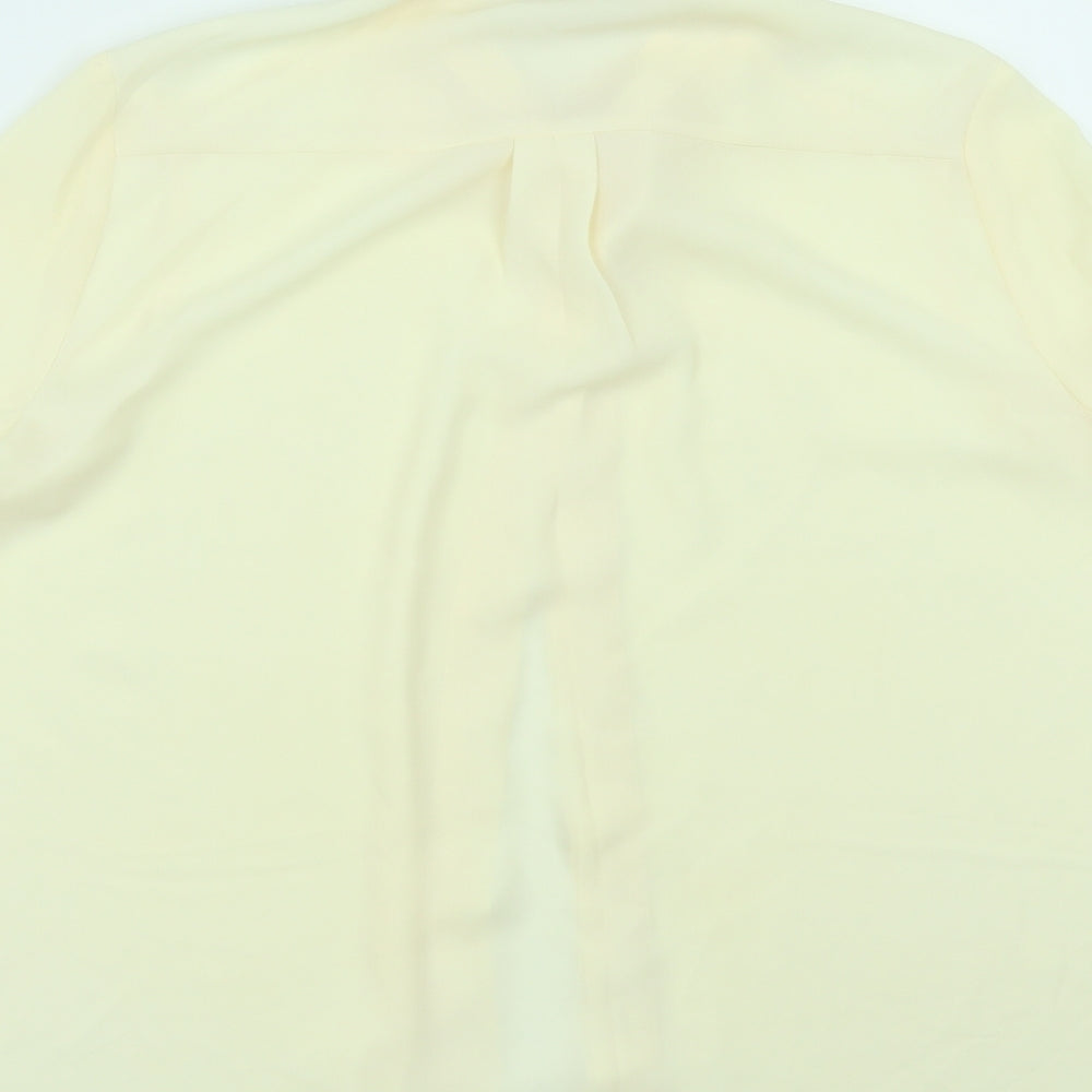 Dorothy Perkins Womens Ivory Tunic Blouse Size 12
