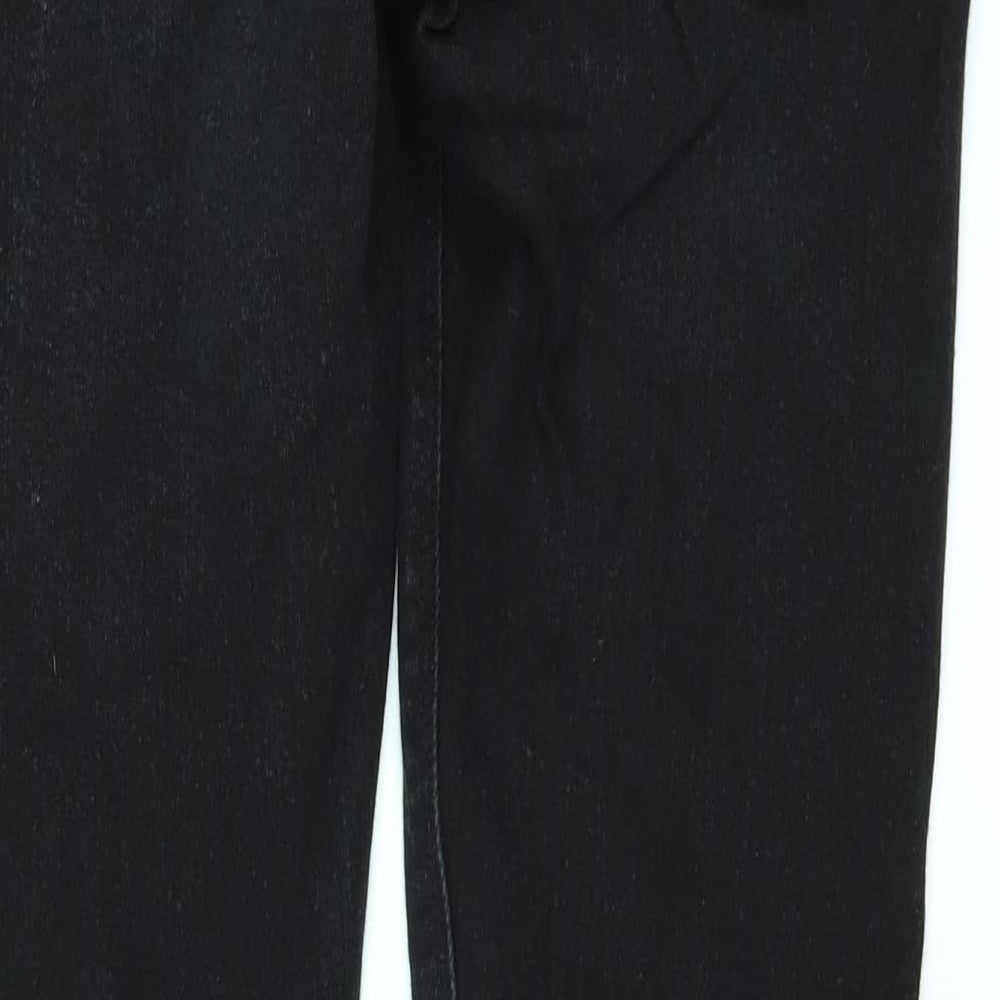 ASOS Womens Black Denim Skinny Jeans Size 32 L32 in