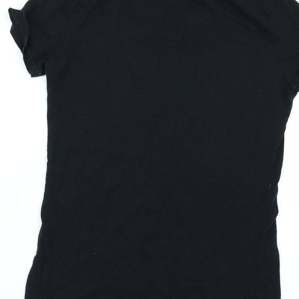 Bella Womens Black Basic T-Shirt Size S