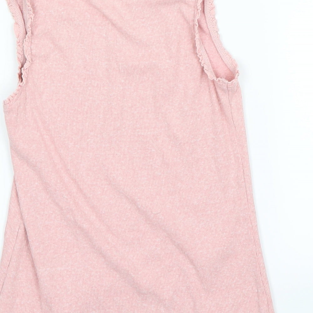 NEXT Girls Pink Basic Tank Size 12 Years