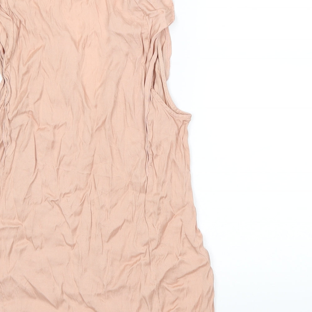 H&M Womens Pink Basic Blouse Size 6