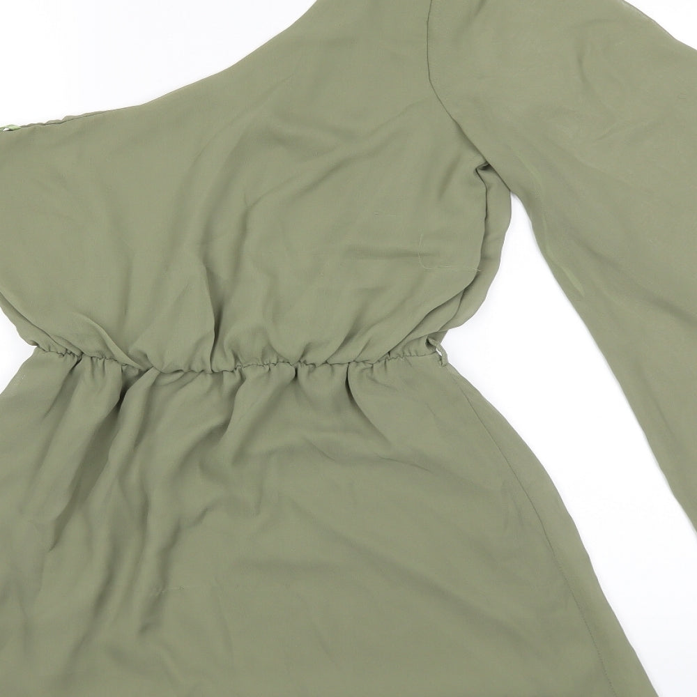Paprika Womens Green Shift Size 8