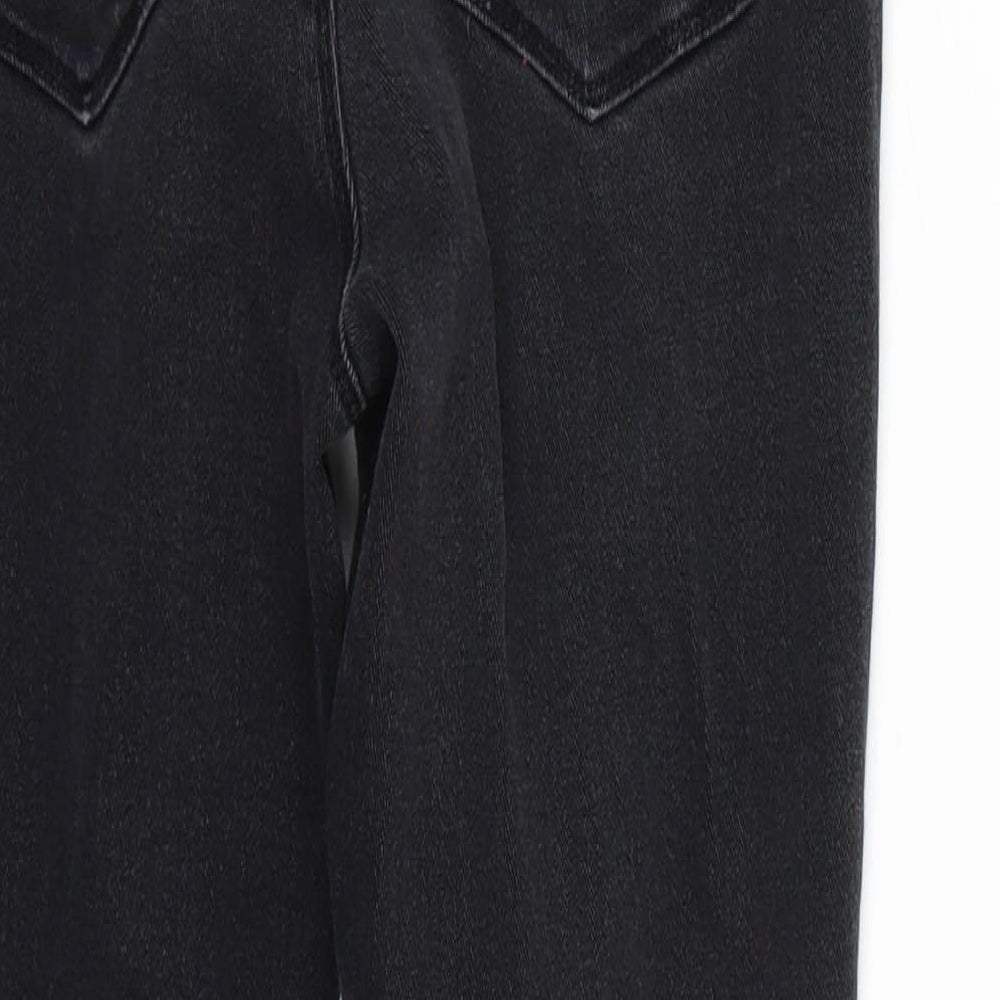Boohoo Womens Black Skinny Jeans Size 12 L26 in