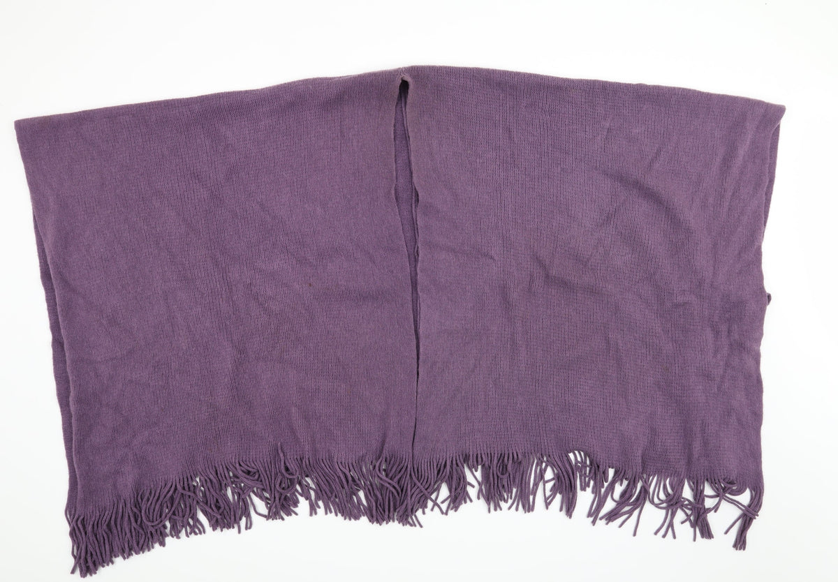 Preworn Womens Purple Shawl/Wrap