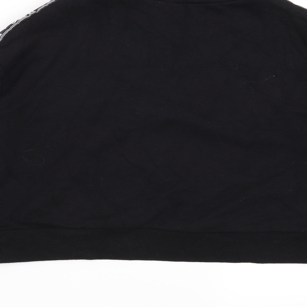 H&M Womens Black Pullover Sweatshirt Size XS - NYC