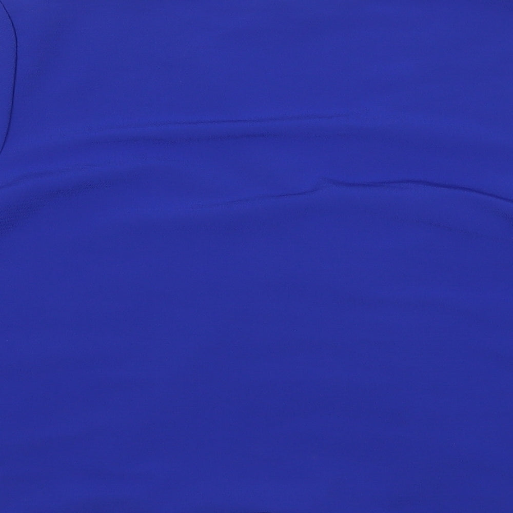 New Look Womens Blue Basic Button-Up Size 14