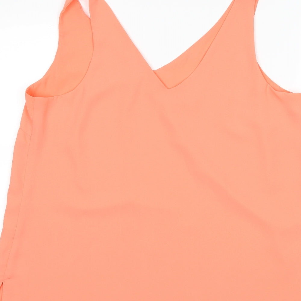 Wallis Womens Pink Basic Tank Size 12