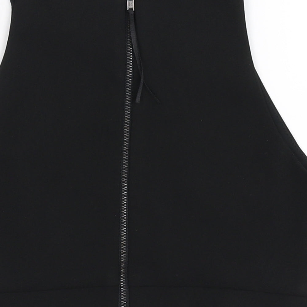 Topshop Womens Black Basic Tank Size 6