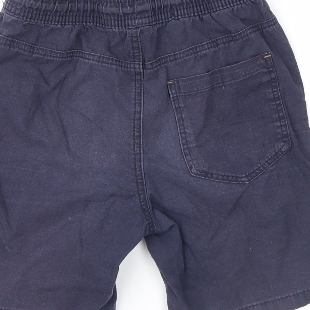 denim co Boys Blue Cargo Shorts Size 6-7 Years