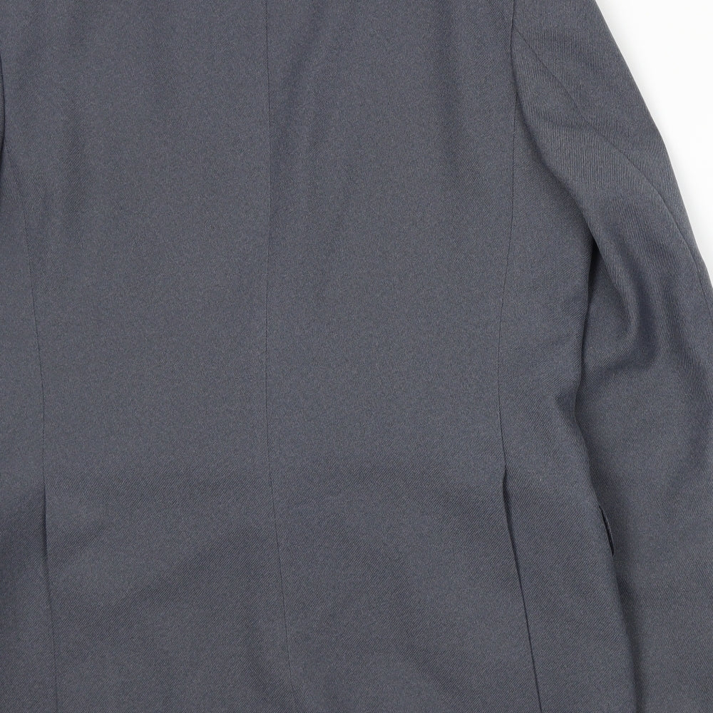Dunn & Co Mens Grey Jacket Suit Jacket Size XL