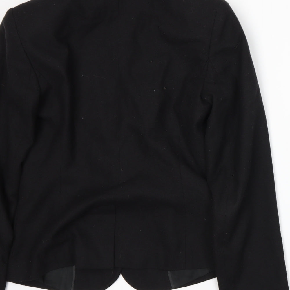 French Connection Womens Black Jacket Suit Jacket Size 6