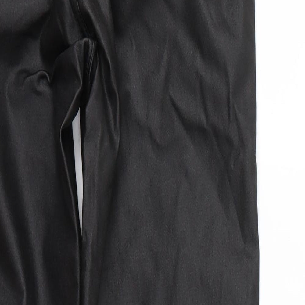 Momokrom Womens Black Jegging Trousers Size 12 L25 in