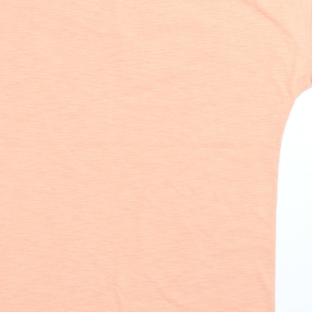 Paramour Womens Orange Basic T-Shirt Size M