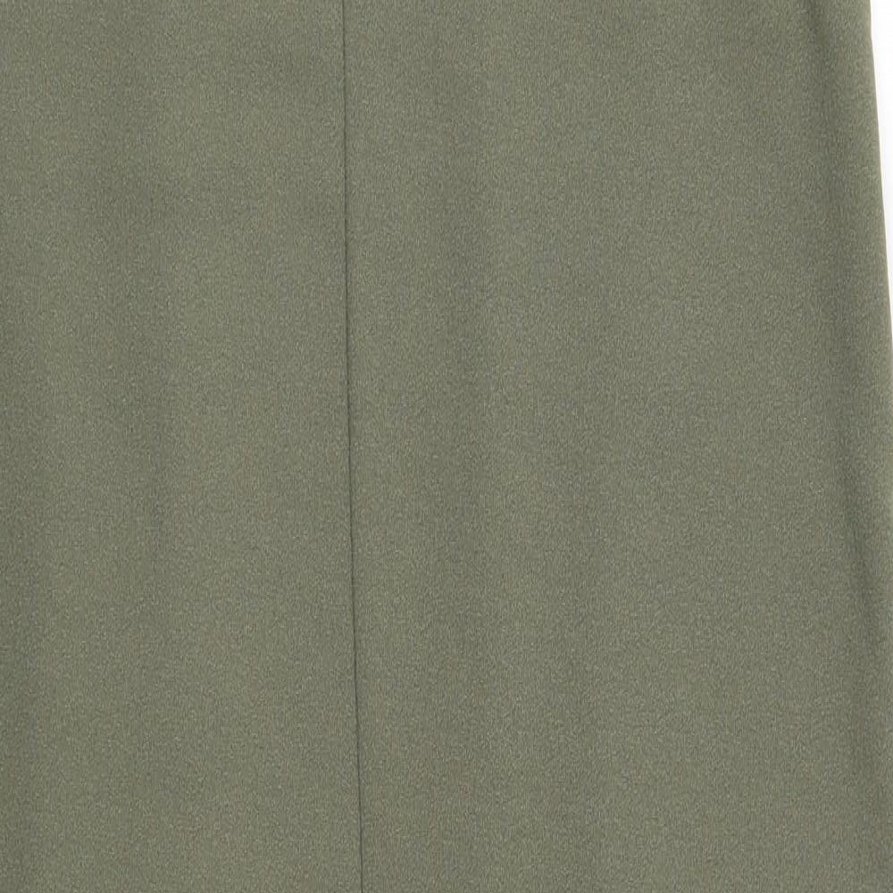 New Look Womens Green Gilet Jacket Size 12