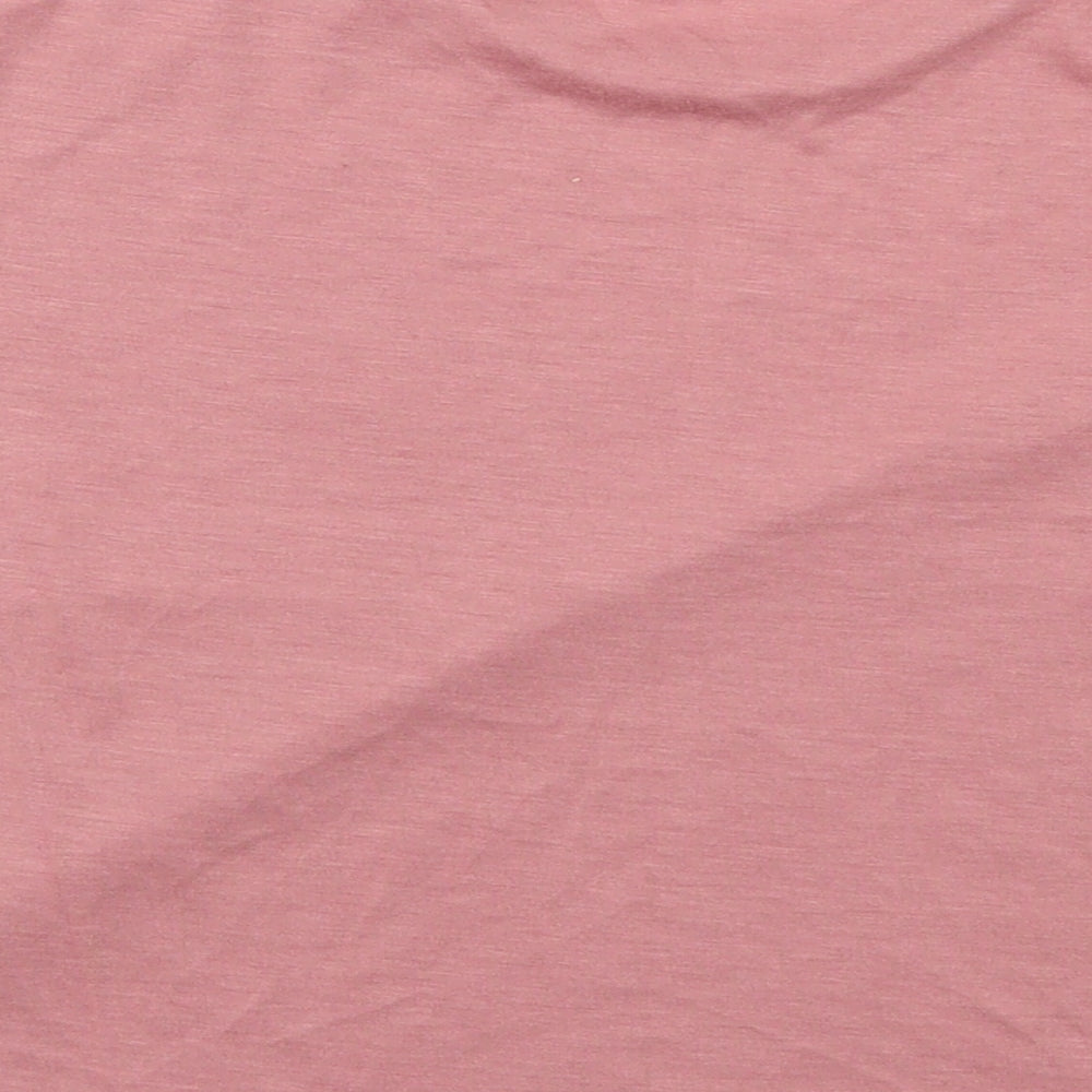 Bella + Canvas Womens Pink Basic T-Shirt Size M