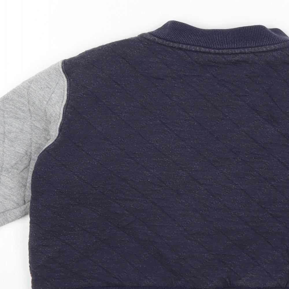 Preworn Boys Blue Jacket Size 3 Years