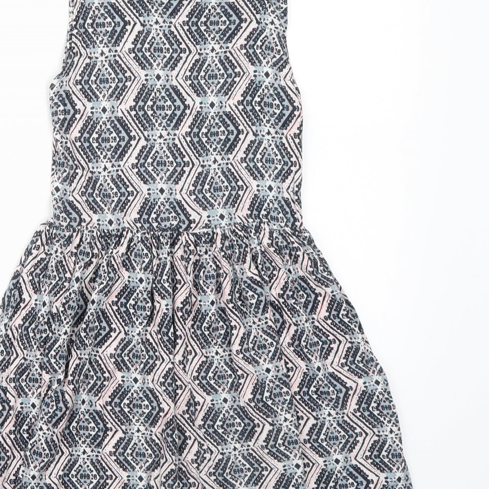 Primark Girls Grey A-Line Size 7-8 Years