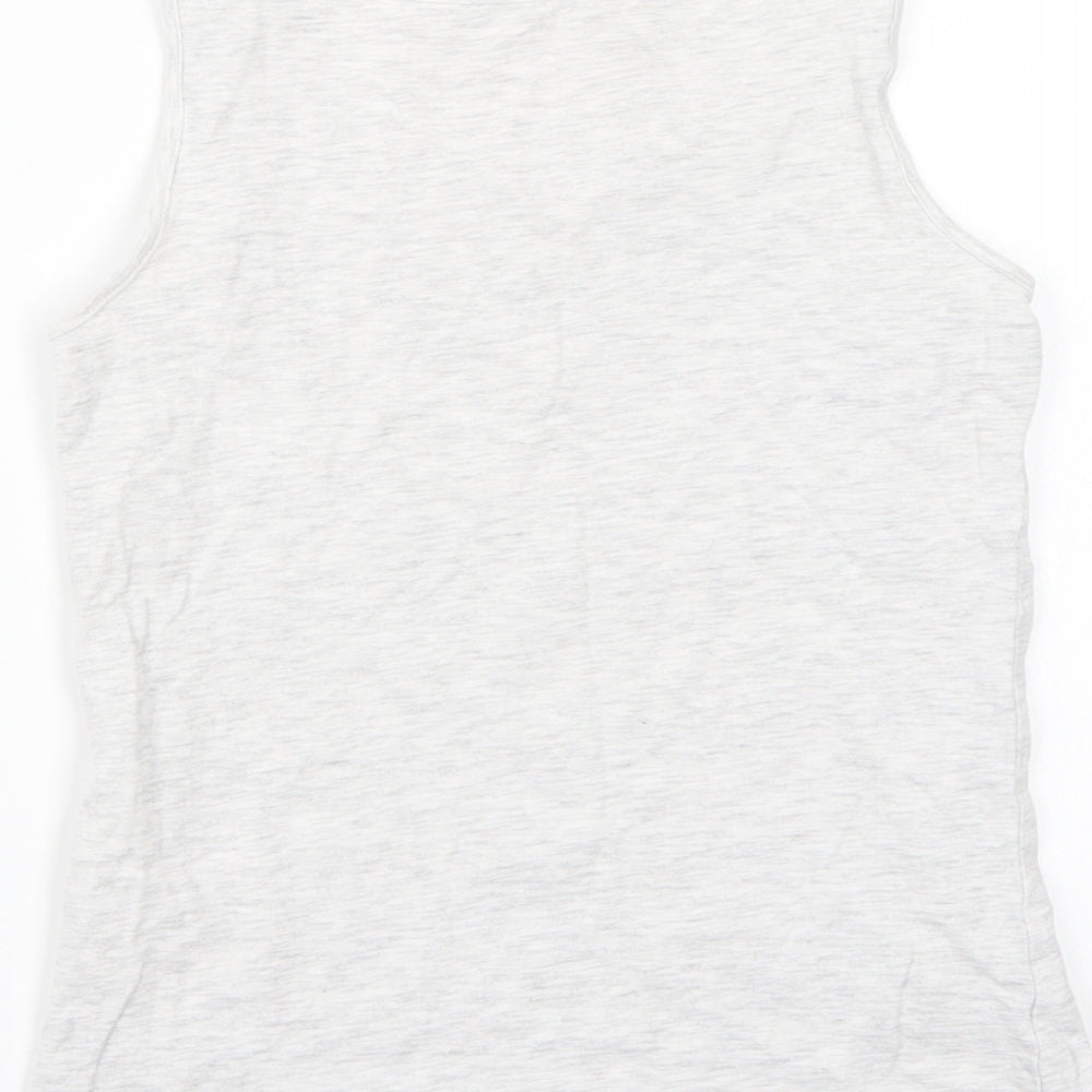 H&M Girls Grey Basic Tank Size 11 Years