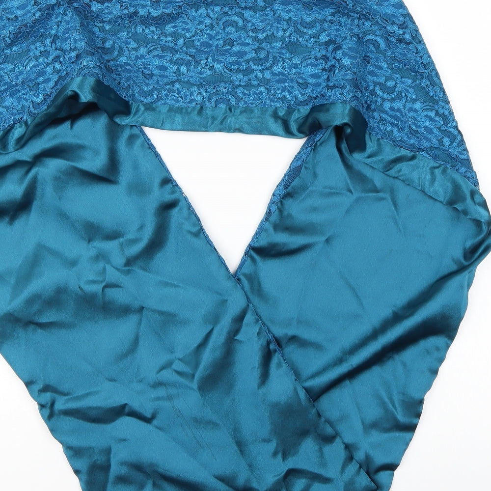 Peacocks Womens Blue Wrap Jumper One Size