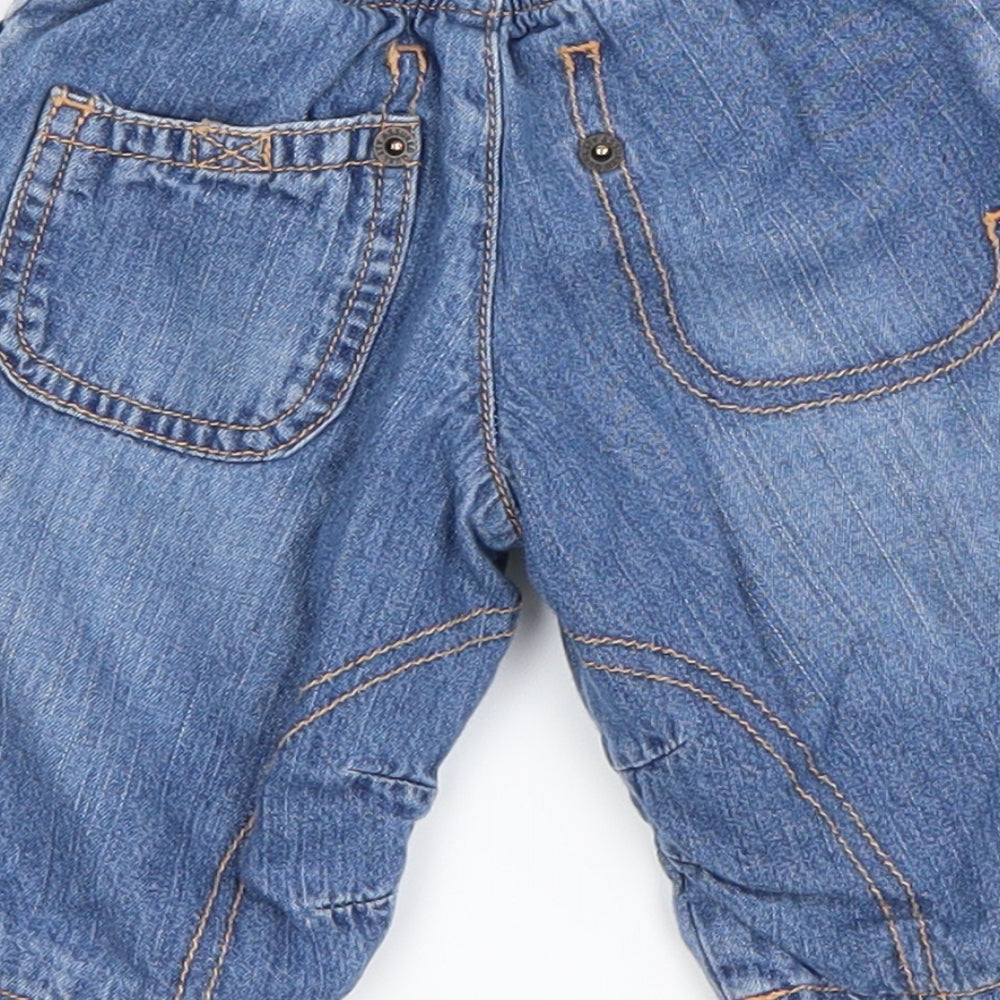 Preworn Boys Blue Trousers Outfit/Set Size 0-3 Months