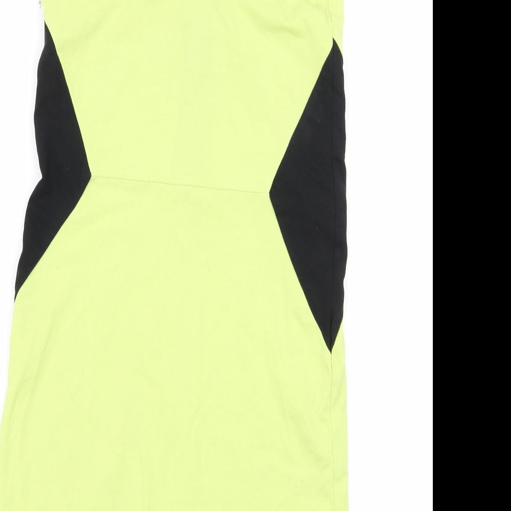 Divided by H&M Womens Green Jersey Bodycon Size 10